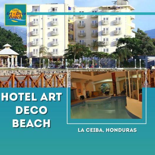 Hotel Art Deco Beach Ла-Сейба Экстерьер фото